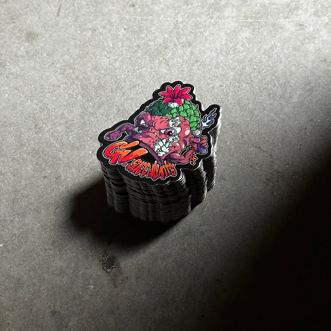 Instagram: @gv_succulents approves of Fuego Stickers 😤
DM us to get started on an order today ❤️🔥
.
.
.
#fuegostickers #customstickers #vinyl #succulents