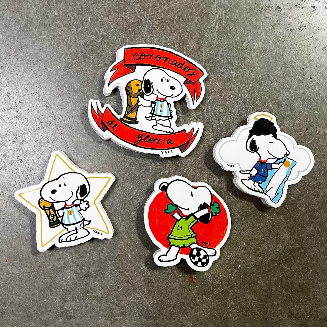 Instagram: Sometimes you just need a little Snoopy magic to brighten your day ✨🐾☀️
@yaelsalguero 🔥
.
#customstickers #stickers #stickershop #sticker #customdecals #decals #vinylstickers #smallbusiness #custom #vinyldecals #vinyl #cuttingsticker #logo #customsticker #cardecals #stickerart #stickersale #stickercustom #stickerdesign #customlabels #decal #art #graphicdesign #decalsticker #design #cartoon #snoopy #snoopymagic #snoopystyle #fuegostickers🔥